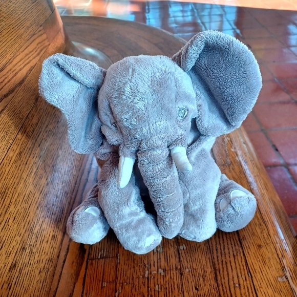 ✓Ikea Elephant Animal floppy ear Realistic Plush Sewn Eyes, soft Lovey - Picture 2 of 9